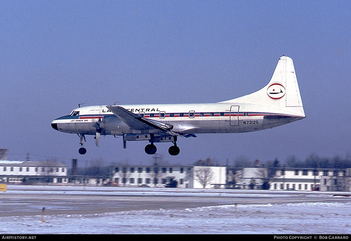 Aircraft Photo of N73125 | Convair 580 | Lake Central Airlines | AirHistory.net #40175