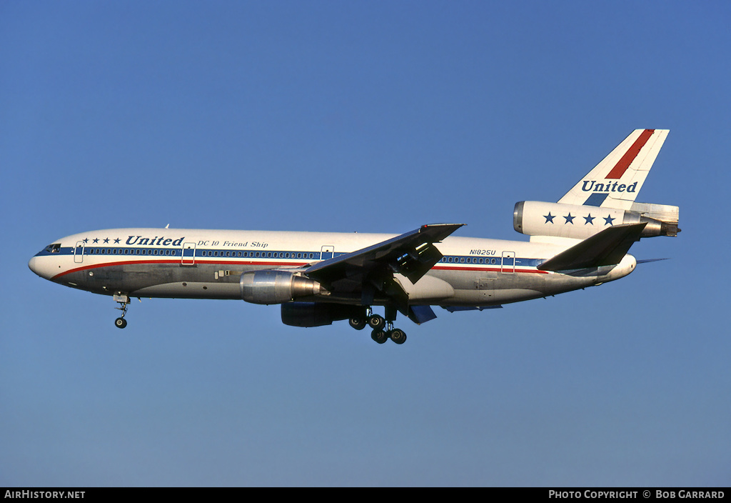 Aircraft Photo of N1825U | McDonnell Douglas DC-10-10 | United Airlines | AirHistory.net #40179