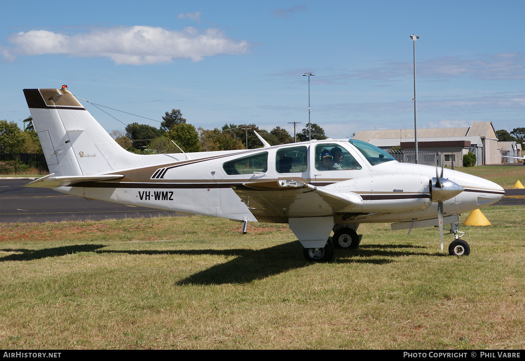 Aircraft Photo of VH-WMZ | Beech B55 Baron (95-B55) | AirHistory.net