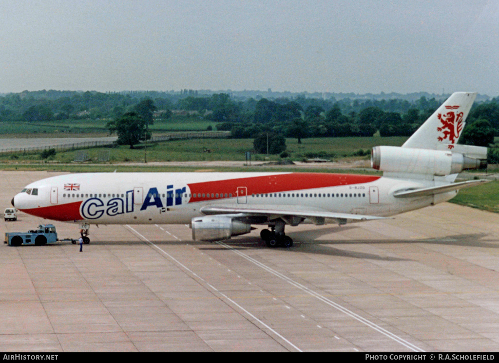 Aircraft Photo of G-BJZD | McDonnell Douglas DC-10-10 | Cal Air International | AirHistory.net #40211