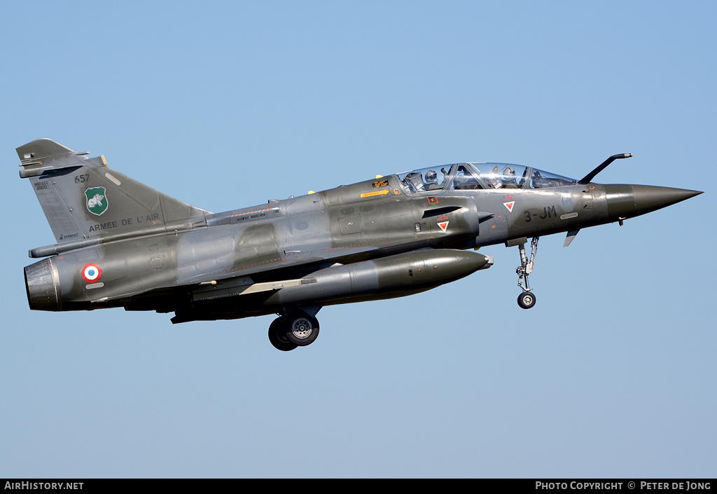 Aircraft Photo of 657 | Dassault Mirage 2000D | France - Air Force | AirHistory.net #40213