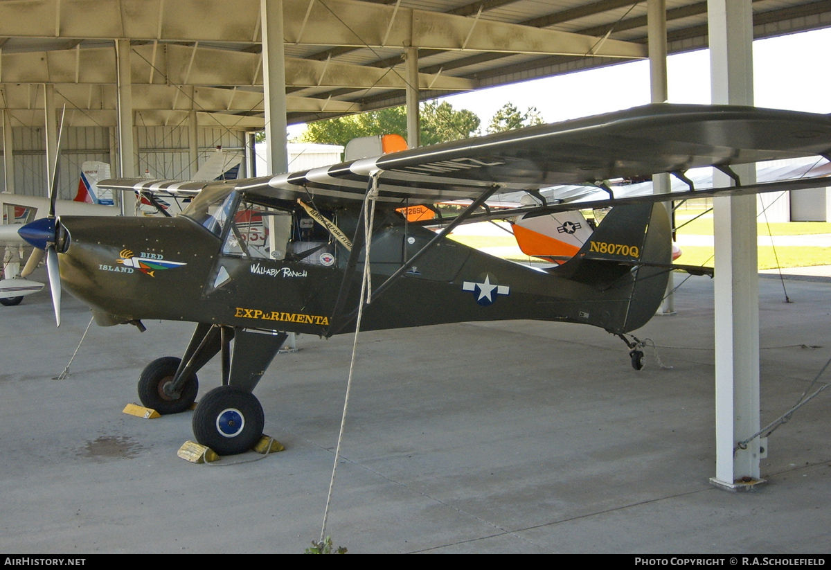 Aircraft Photo of N8070Q | Light Aero Avid Flyer Speedwing Mk4 | USA - Air Force | AirHistory.net #40229