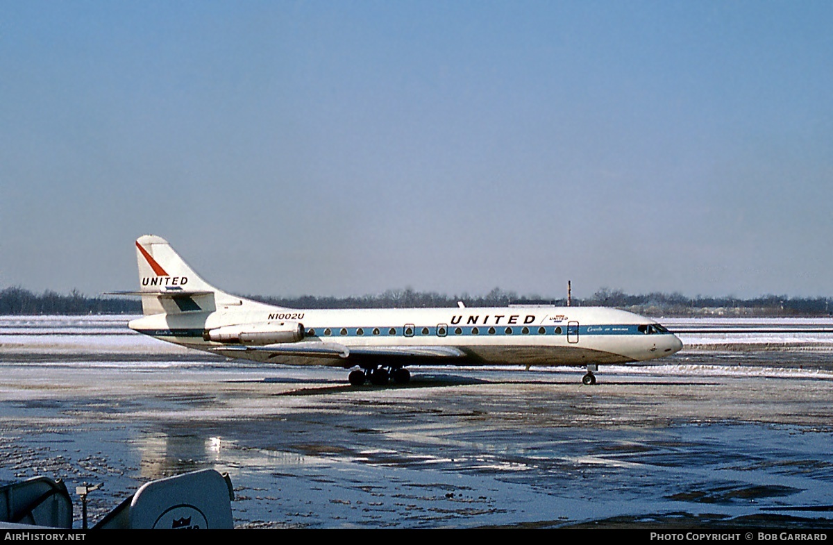 Aircraft Photo of N1002U | Sud SE-210 Caravelle VI-R | United Air Lines | AirHistory.net #40263