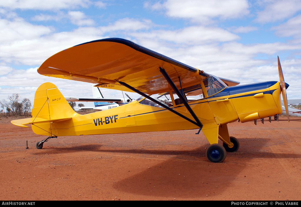 Aircraft Photo of VH-BYF | Auster J-5F Aiglet Trainer | AirHistory.net #40265