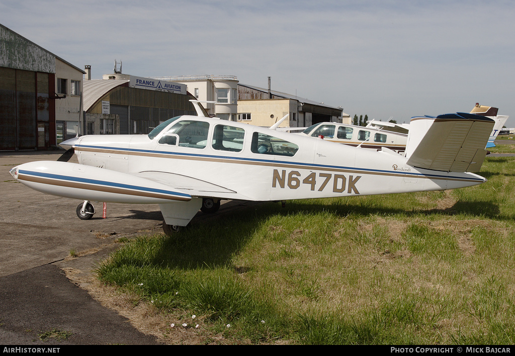 Aircraft Photo of N647DK | Beech V35 Bonanza | AirHistory.net #40266