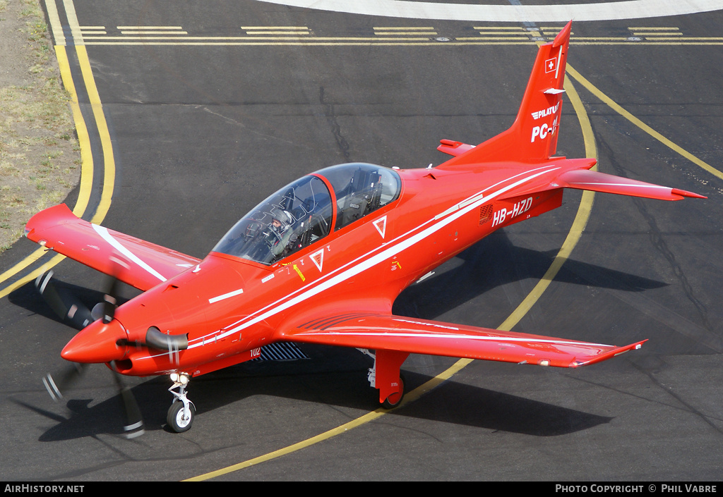 Aircraft Photo of HB-HZD | Pilatus PC-21 | Pilatus | AirHistory.net #40285