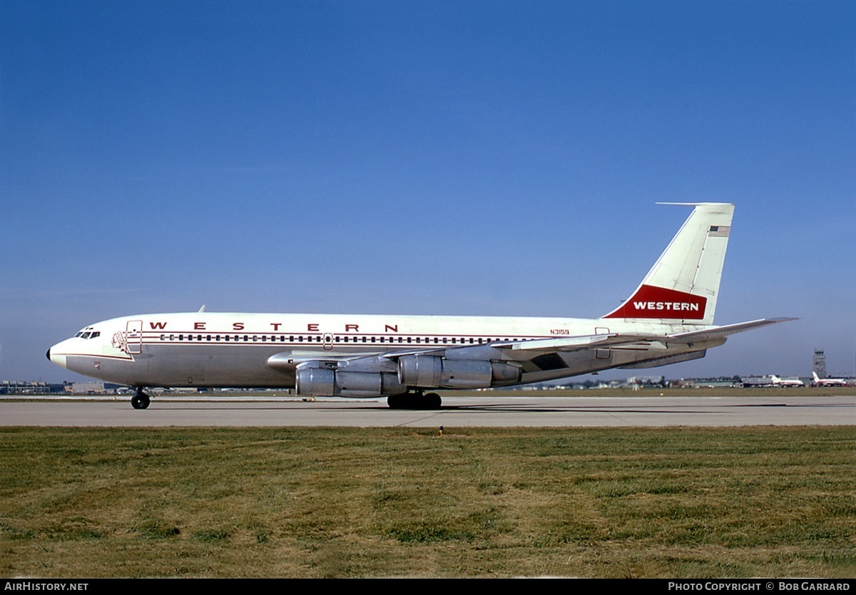 Aircraft Photo of N3159 | Boeing 720-047B | Western Airlines | AirHistory.net #40287
