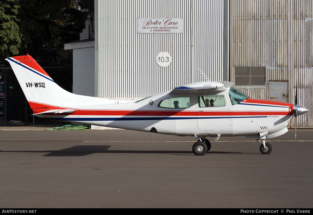 Aircraft Photo of VH-WSQ | Cessna 210N Centurion II | AirHistory.net #40289