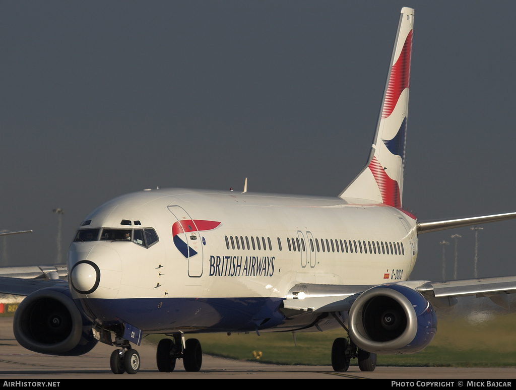 Aircraft Photo of G-DOCO | Boeing 737-436 | British Airways | AirHistory.net #40301