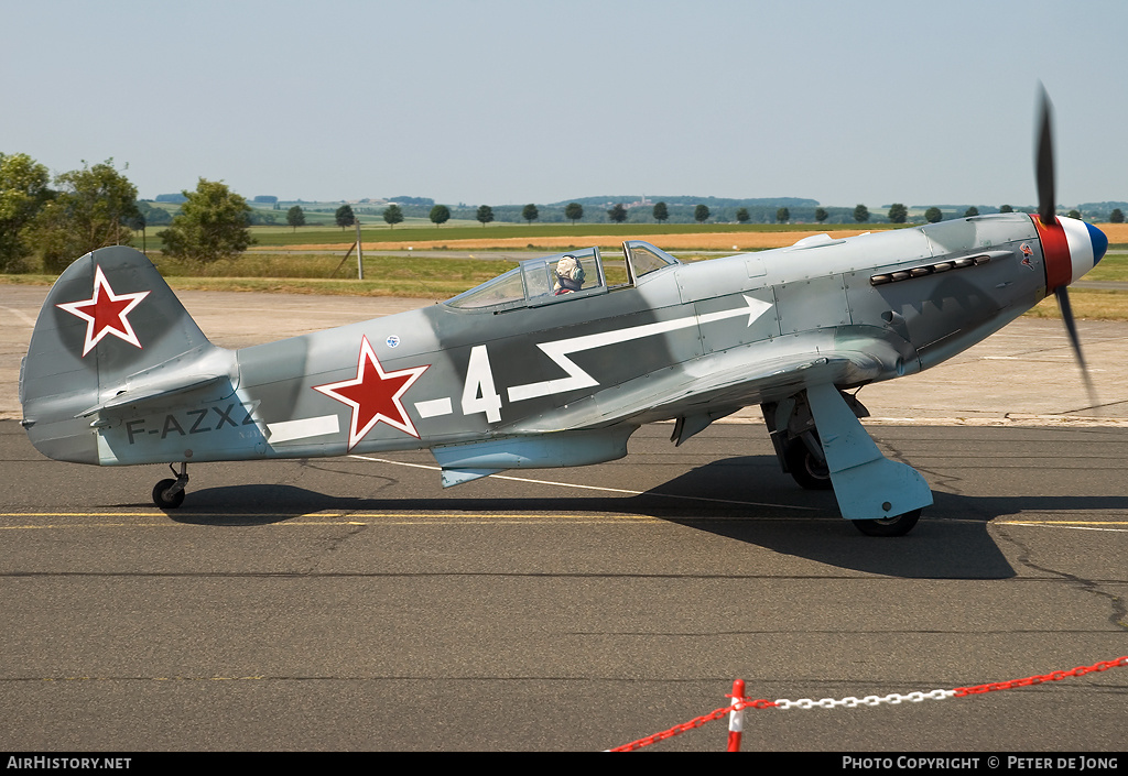 Aircraft Photo of F-AZXZ / N3YK | Yakovlev Yak-3UA | Soviet Union - Air Force | AirHistory.net #40311