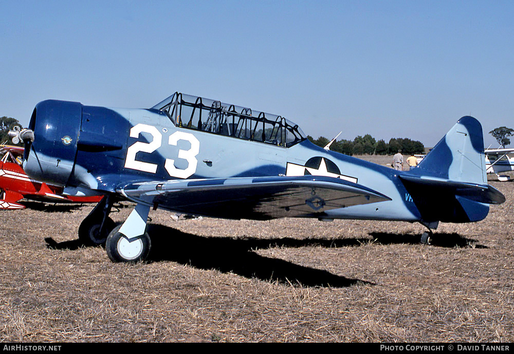 Aircraft Photo of VH-CRC | North American AT-6C Harvard IIA | USA - Navy | AirHistory.net #40313