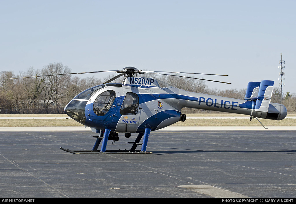 Aircraft Photo of N520AP | MD Helicopters MD-520N | Louisville Police | AirHistory.net #40324