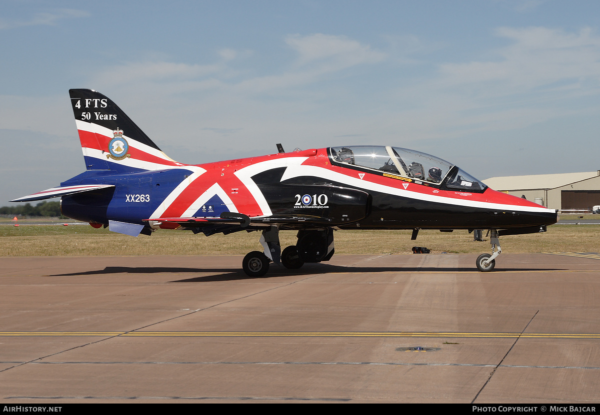 Aircraft Photo of XX263 | British Aerospace Hawk T.1A | UK - Air Force | AirHistory.net #40325
