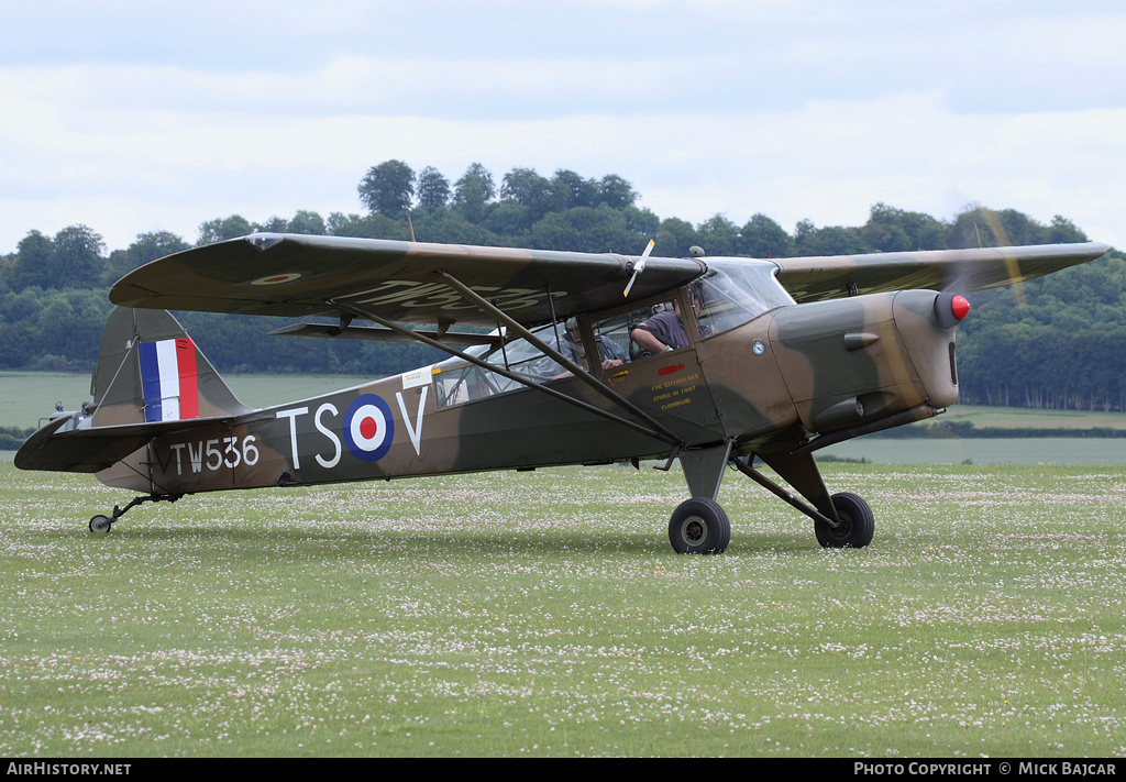 Aircraft Photo of G-BNGE / TW536 | Auster K Auster AOP6 | UK - Army | AirHistory.net #40326