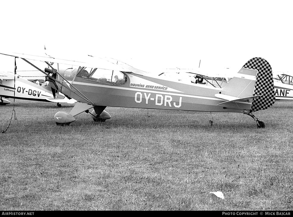 Aircraft Photo of OY-DRJ | Piper J-3C-65 Cub | Stauning Aero Service | AirHistory.net #40329