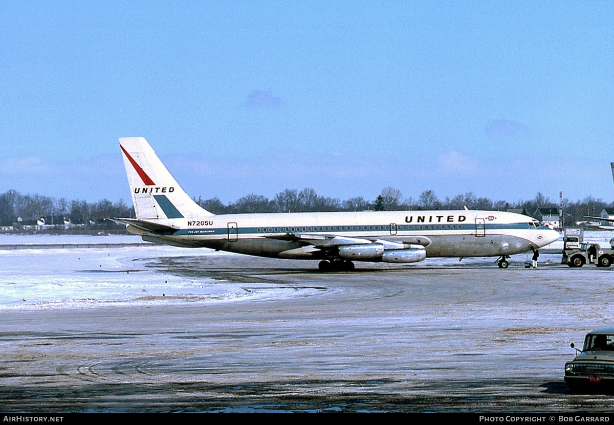 Aircraft Photo of N7205U | Boeing 720-022 | United Air Lines | AirHistory.net #40344
