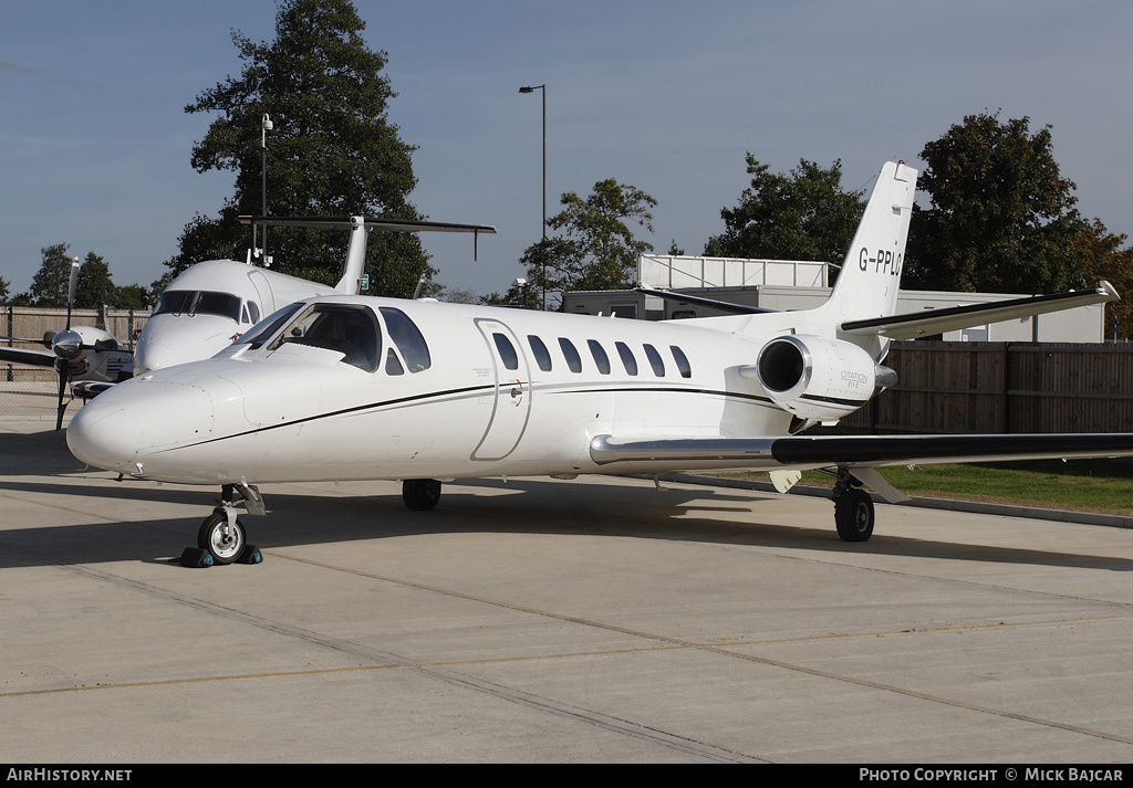 Aircraft Photo of G-PPLC | Cessna 560 Citation V | AirHistory.net #40353