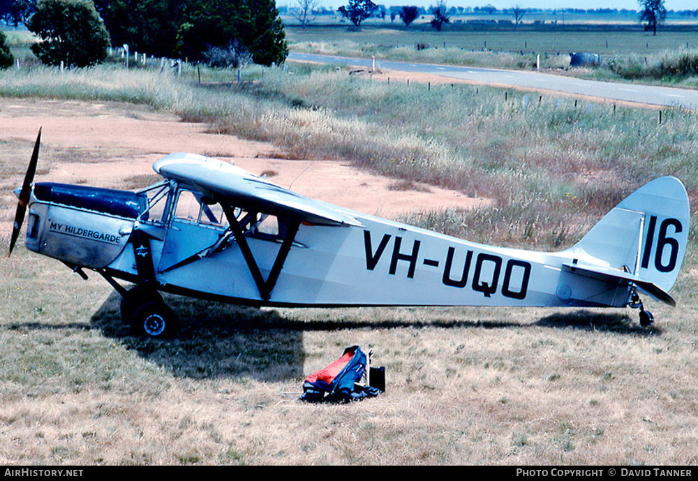 Aircraft Photo of VH-UUL / VH-UQO | De Havilland D.H. 85 Leopard Moth | AirHistory.net #40360