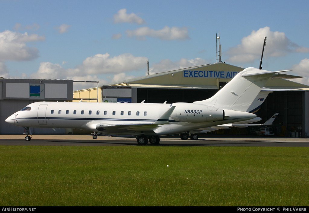 Aircraft Photo of N889CP | Bombardier Global Express (BD-700-1A10) | AirHistory.net #40372