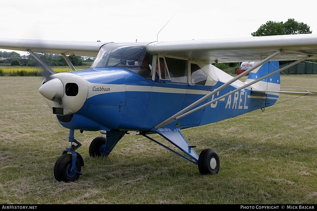 Aircraft Photo of G-AREL | Piper PA-22-150 Caribbean | AirHistory.net #40376