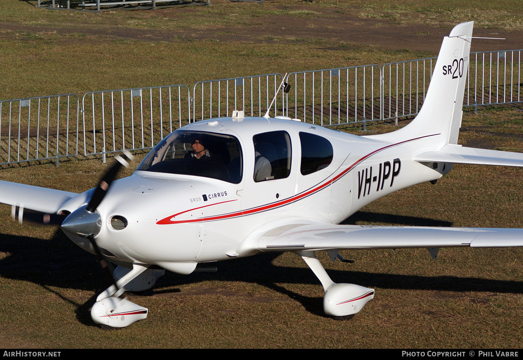 Aircraft Photo of VH-IPP | Cirrus SR-20 G3-GTS | AirHistory.net #40385