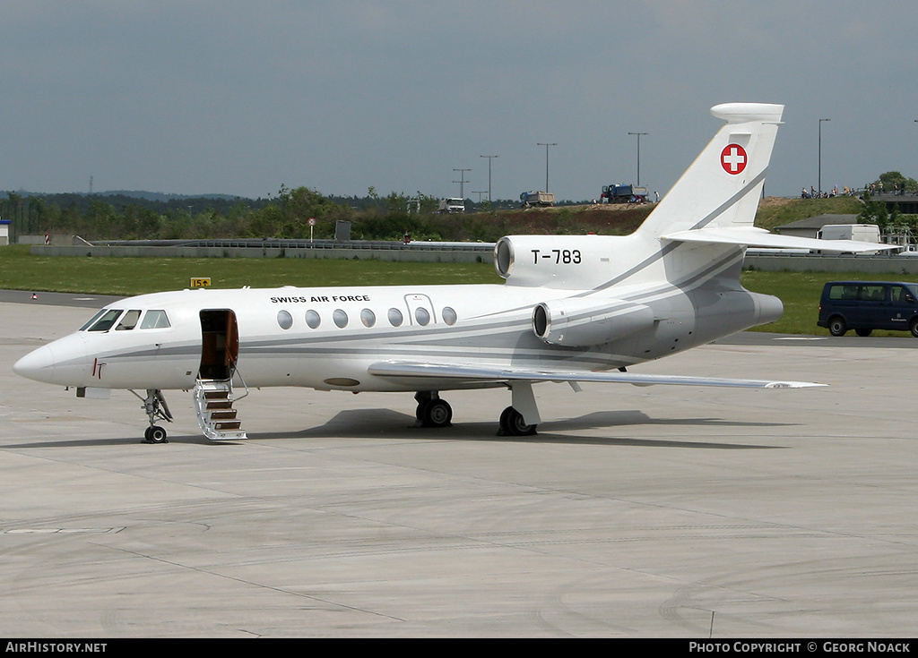 Aircraft Photo of T-783 | Dassault Falcon 50 | Switzerland - Air Force | AirHistory.net #40389