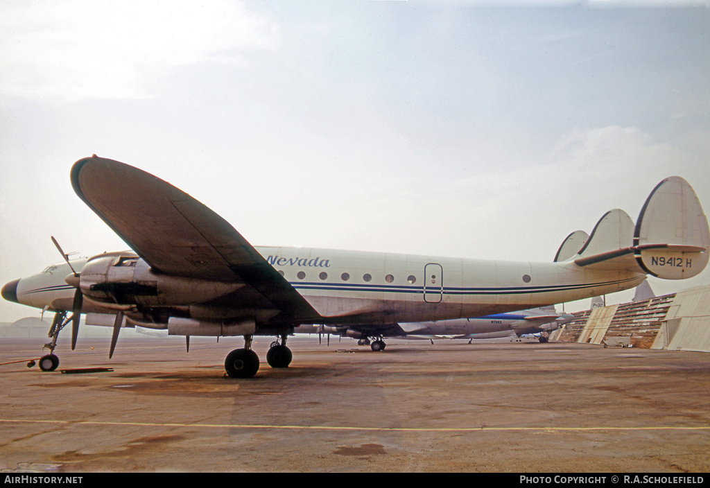 Aircraft Photo of N9412H | Lockheed L-049 Constellation | Air Nevada | AirHistory.net #40411