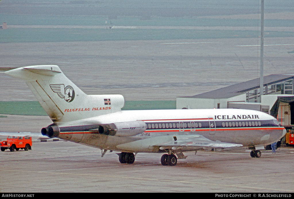 Aircraft Photo of TF-FIA | Boeing 727-185C | Icelandair - Flugfélag Íslands | AirHistory.net #40412