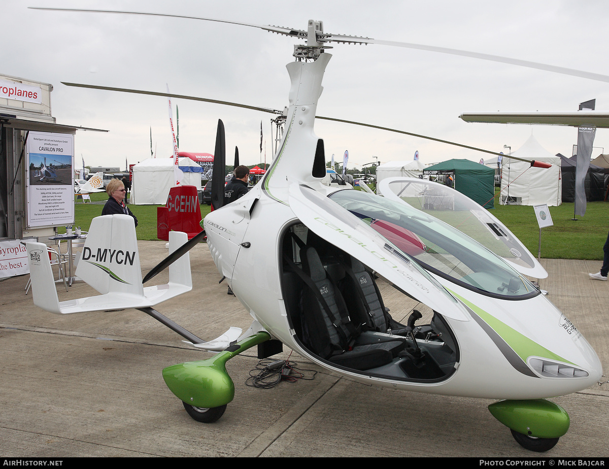 Aircraft Photo of D-MYCN | AutoGyro Cavalon | AirHistory.net #40428