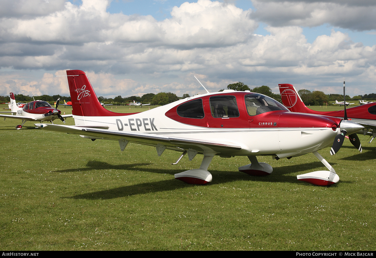 Aircraft Photo of D-EPEK | Cirrus SR-22 G3-GTSX | AirHistory.net #40431