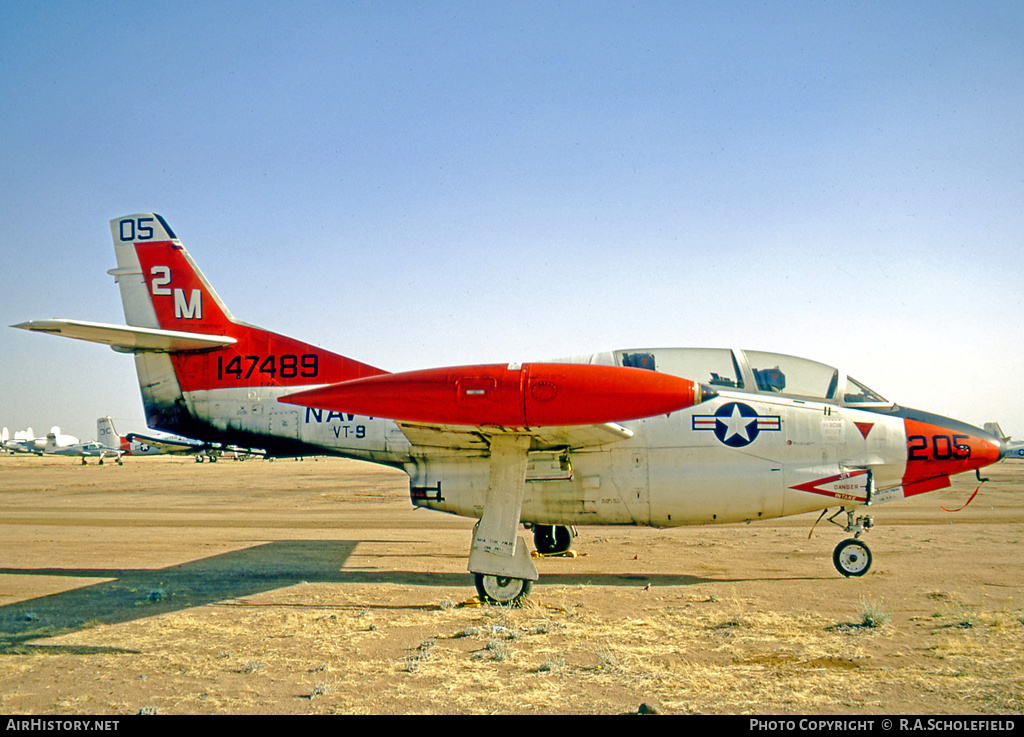 Aircraft Photo of 147489 | North American T-2A Buckeye | USA - Navy | AirHistory.net #40444