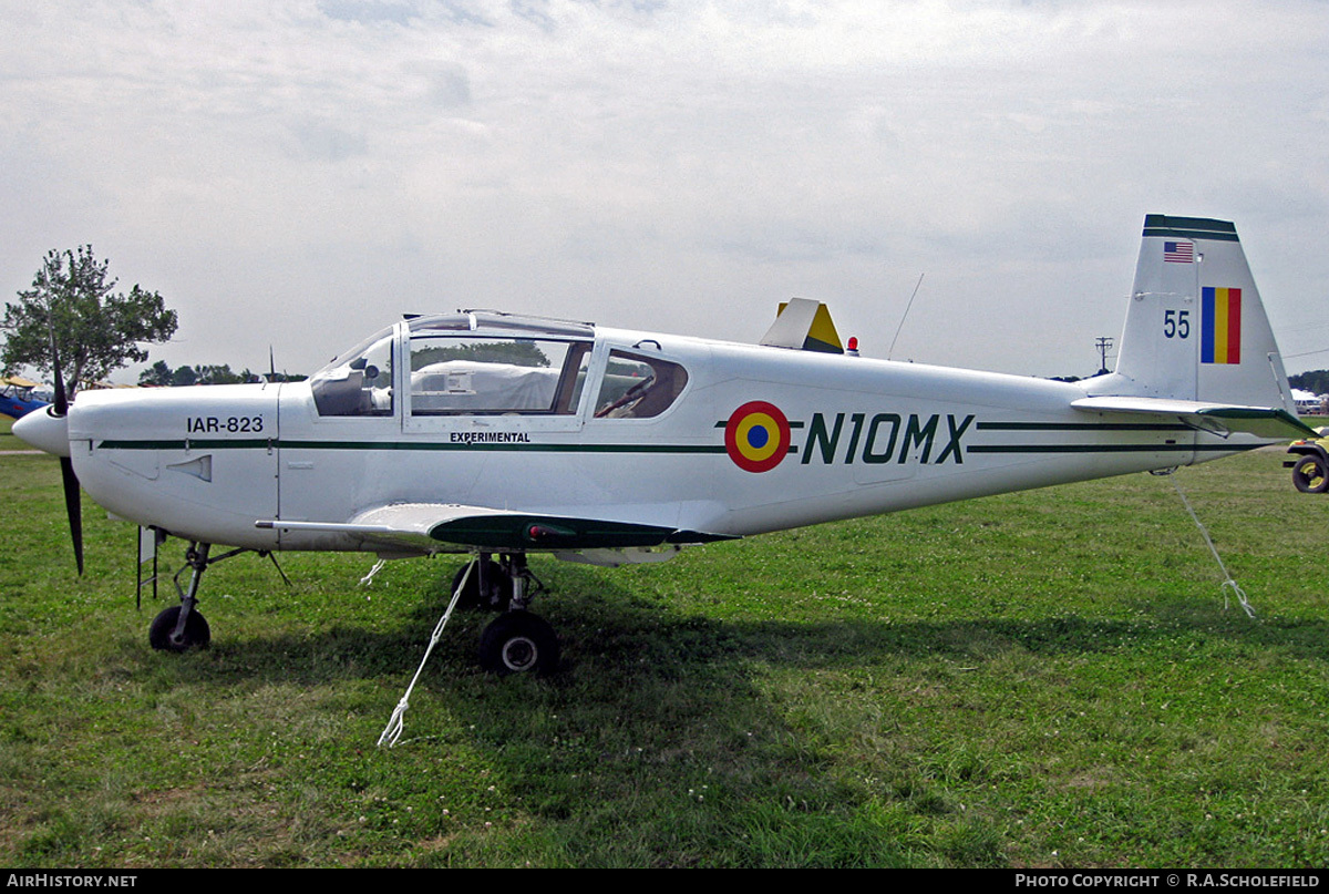 Aircraft Photo of N10MX / 55 | IAR IAR-823 | Romania - Air Force | AirHistory.net