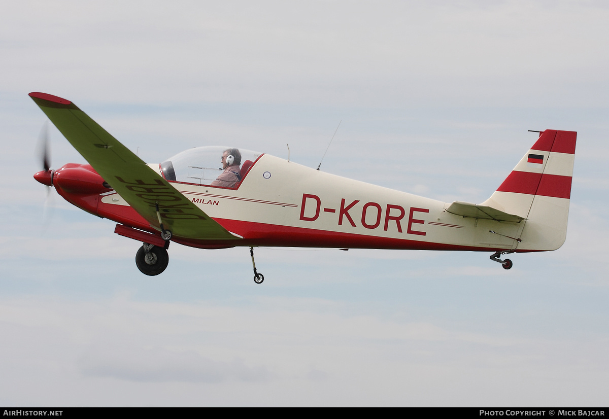 Aircraft Photo of D-KORE | Scheibe SFS-31 Milan | AirHistory.net #40475