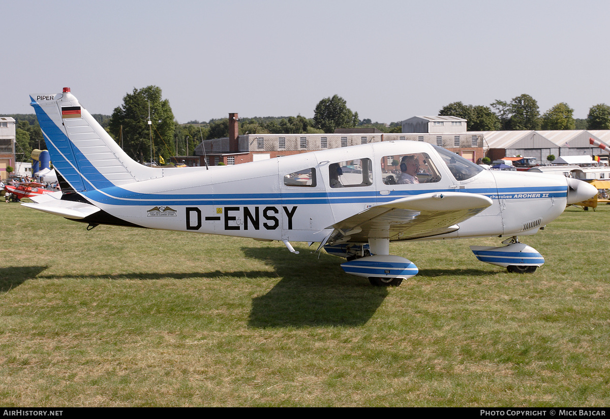 Aircraft Photo of D-ENSY | Piper PA-28-181 Cherokee Archer II | AirHistory.net #40477