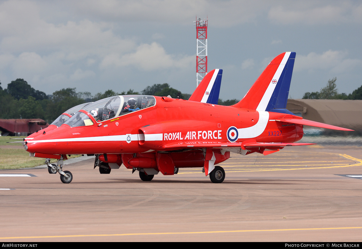 Aircraft Photo of XX227 | British Aerospace Hawk T.1A | UK - Air Force | AirHistory.net #40484