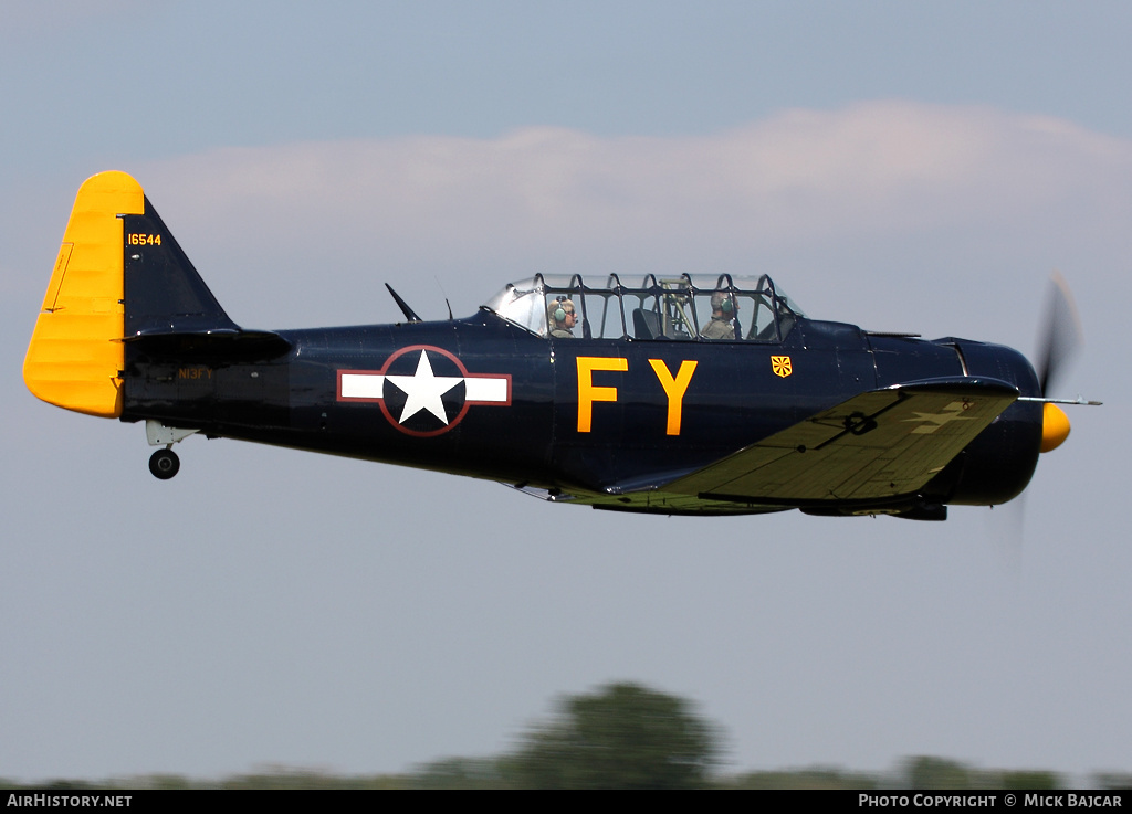 Aircraft Photo of N13FY / 16544 | North American AT-6A Texan | USA - Air Force | AirHistory.net #40491