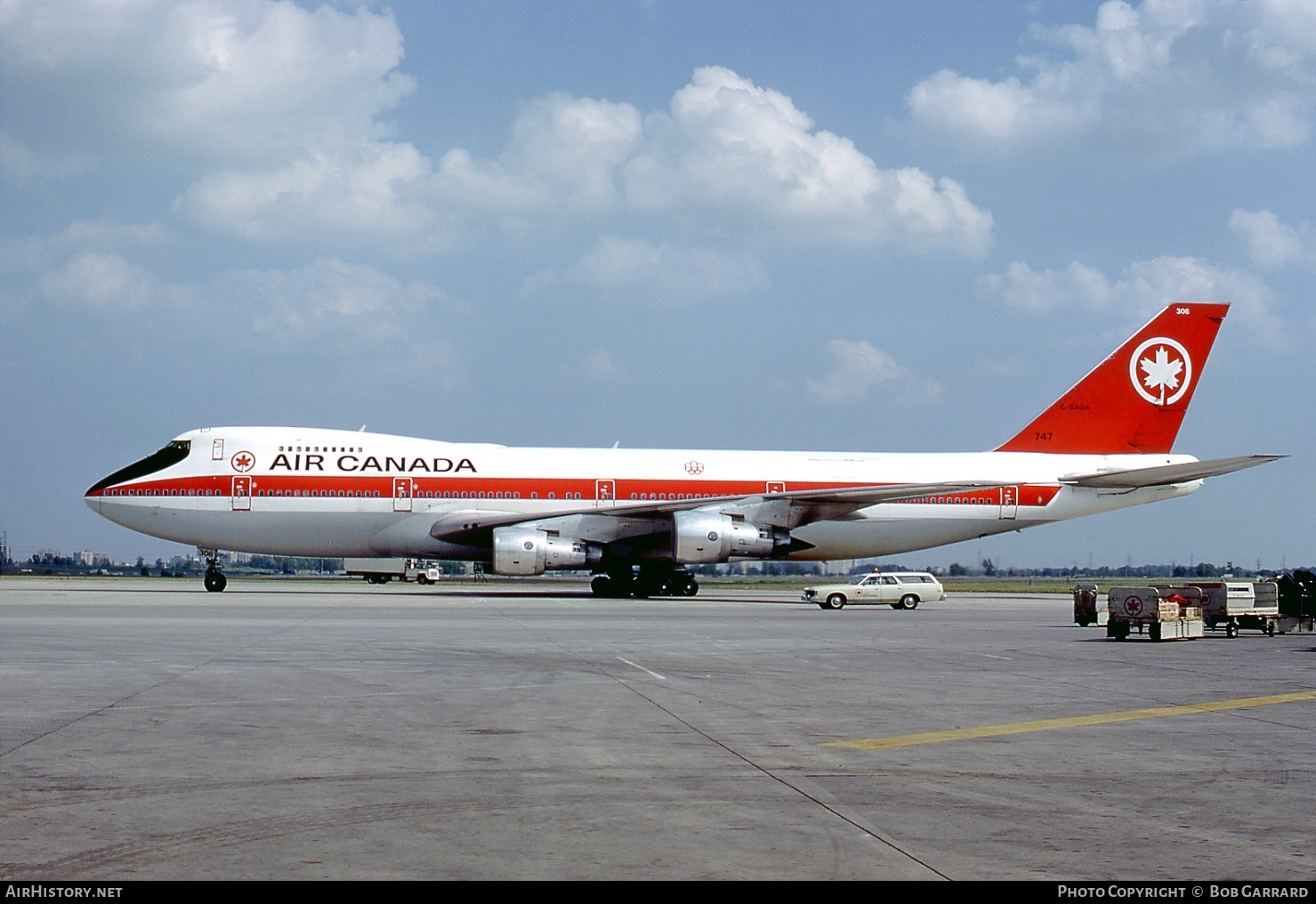 Aircraft Photo of C-GAGA | Boeing 747-233BM | Air Canada | AirHistory.net #40494