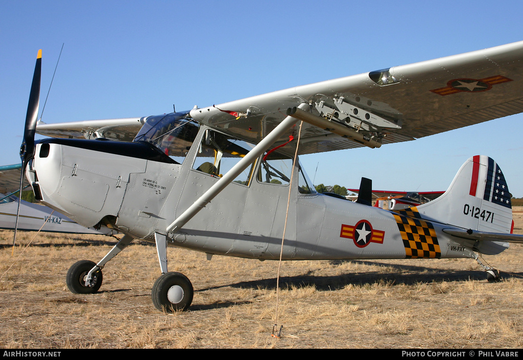 Aircraft Photo of VH-FXY / 0-12471 | Cessna O-1G Bird Dog (305D) | South Vietnam - Air Force | AirHistory.net #40507