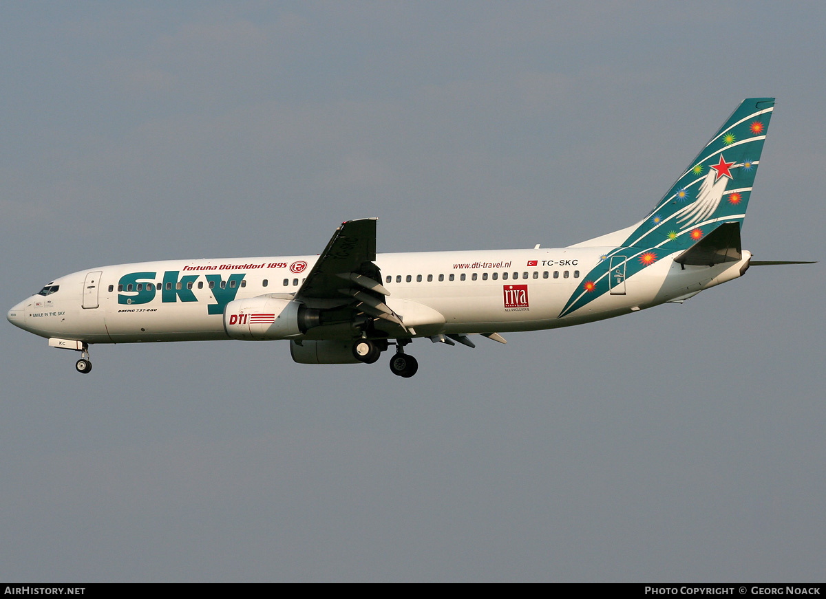 Aircraft Photo of TC-SKC | Boeing 737-85F | Sky Airlines | AirHistory.net #40525