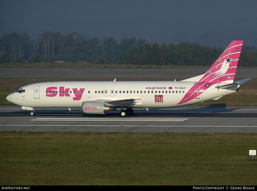 Aircraft Photo of TC-SKF | Boeing 737-4Q8 | Sky Airlines | AirHistory.net #40526