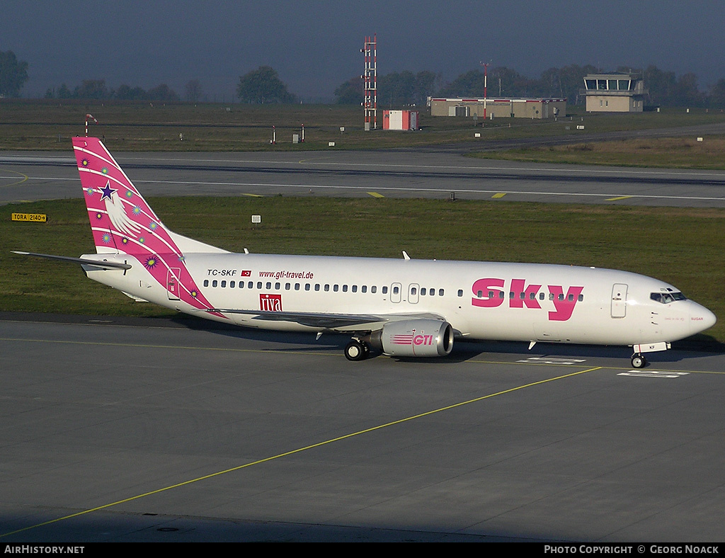 Aircraft Photo of TC-SKF | Boeing 737-4Q8 | Sky Airlines | AirHistory.net #40527