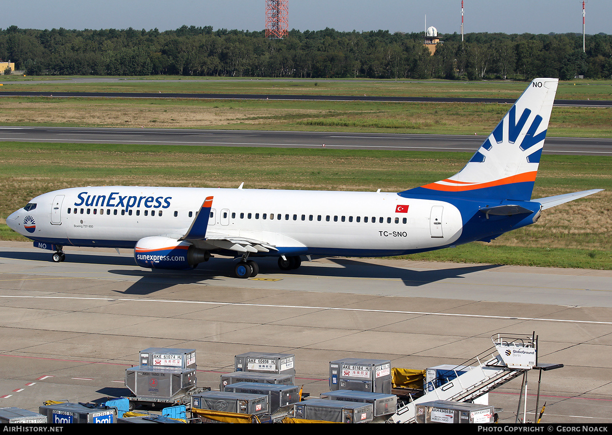 Aircraft Photo of TC-SNO | Boeing 737-8HC | SunExpress | AirHistory.net #40540