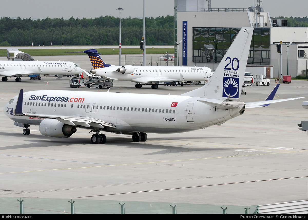 Aircraft Photo of TC-SUV | Boeing 737-86N | SunExpress | AirHistory.net #40541