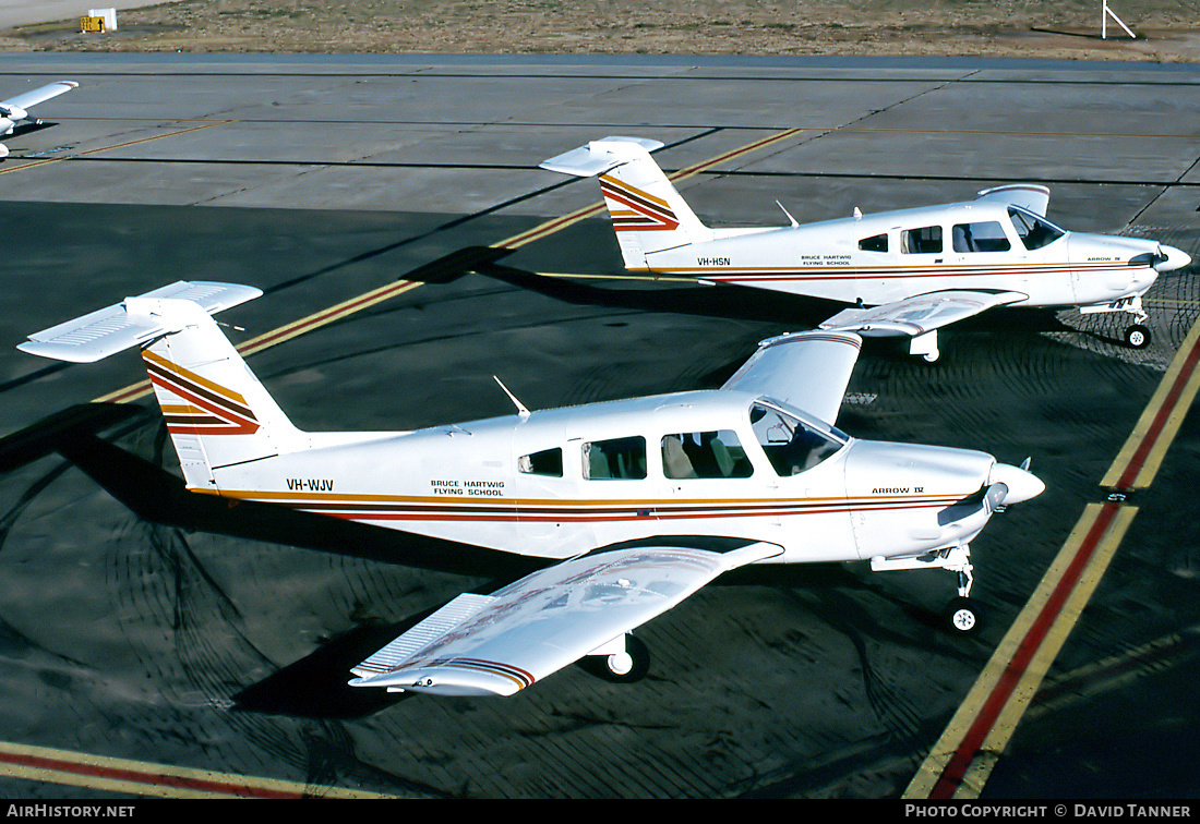 Aircraft Photo of VH-WJV | Piper PA-28RT-201 Arrow IV | Bruce Hartwig Flying School | AirHistory.net #40556