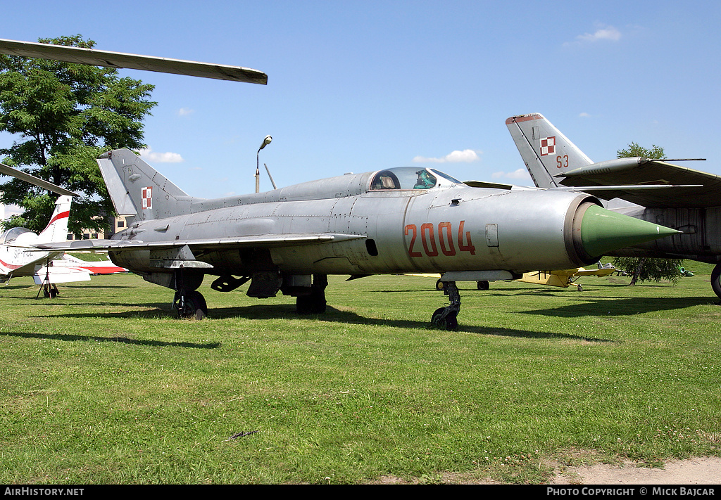 Aircraft Photo of 2004 | Mikoyan-Gurevich MiG-21PF | Poland - Air Force | AirHistory.net #40583
