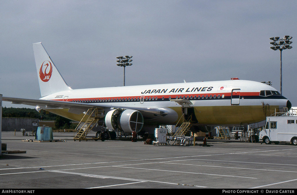 Aircraft Photo of JA8232 | Boeing 767-246 | Japan Air Lines - JAL | AirHistory.net #40593