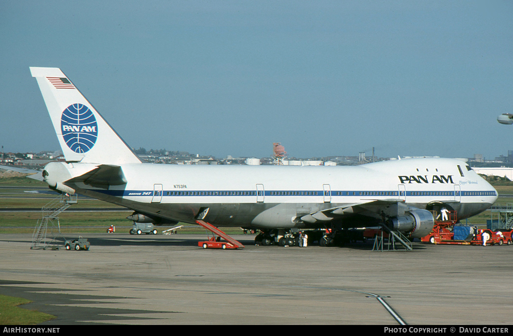 Aircraft Photo of N753PA | Boeing 747-121 | Pan American World Airways - Pan Am | AirHistory.net #40594