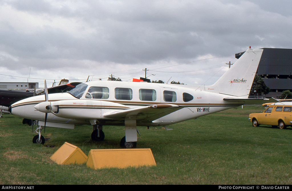 Aircraft Photo of VH-WHE | Piper PA-31-310 Navajo | Airchart | AirHistory.net #40616