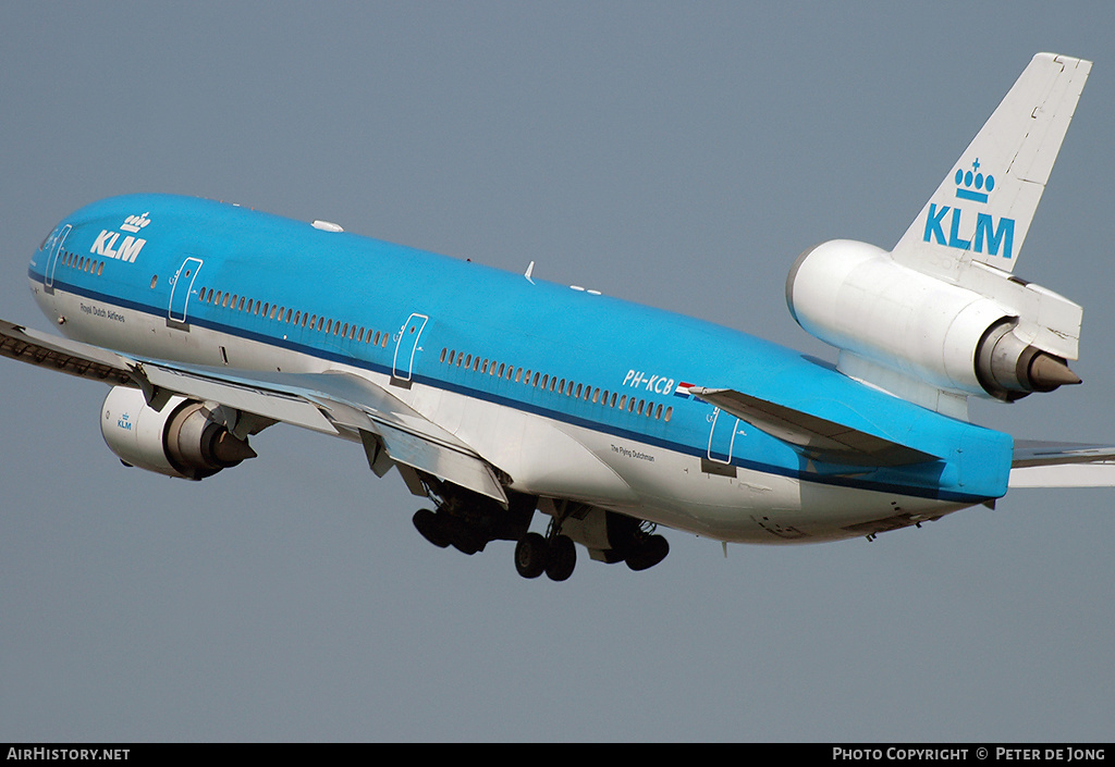 Aircraft Photo of PH-KCB | McDonnell Douglas MD-11 | KLM - Royal Dutch Airlines | AirHistory.net #40622