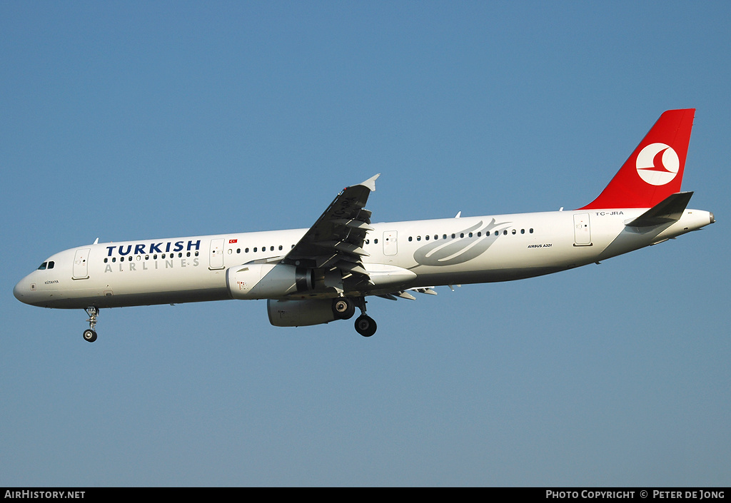 Aircraft Photo of TC-JRA | Airbus A321-232 | Turkish Airlines | AirHistory.net #40623